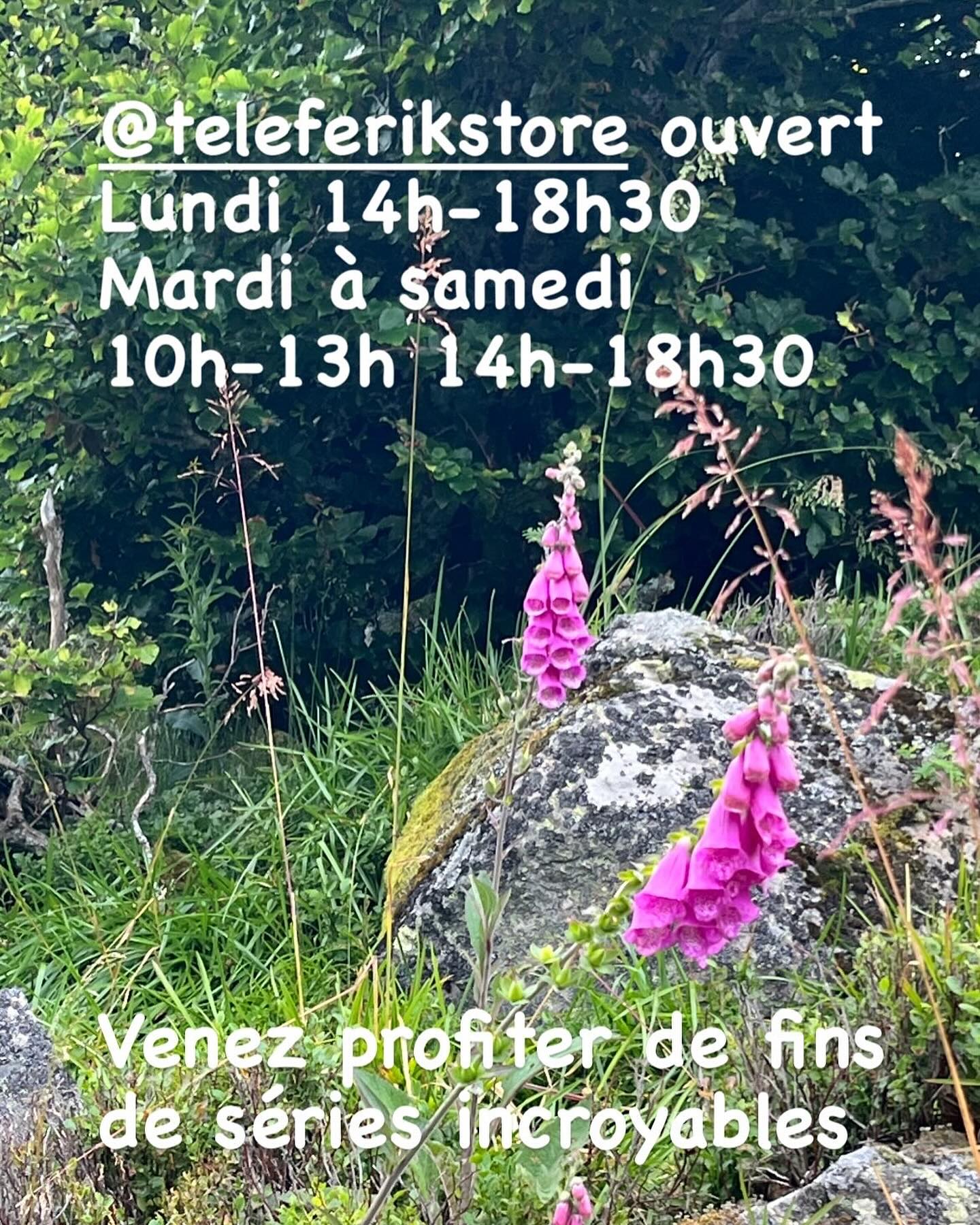 En ce mois d’août, il est encore temps de vous équiper à des prix fins de séries ! Le lundi de 14h-18h30 et du mardi au samedi de 10h-13h 14h-18h30. La team en profite pour vous souhaiter un bel été !